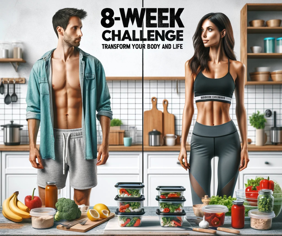 8-Week Healthy Meal Prep Challenge Fuel Your Body, Transform Your Life