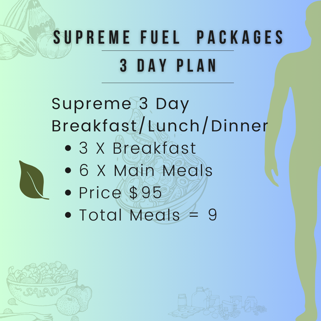 3 Day Supreme Fuel Plan