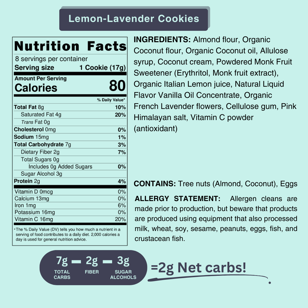 Lemon-Lavender Cookies